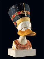 Egyptian Donald Duck (Duckfertiti)
